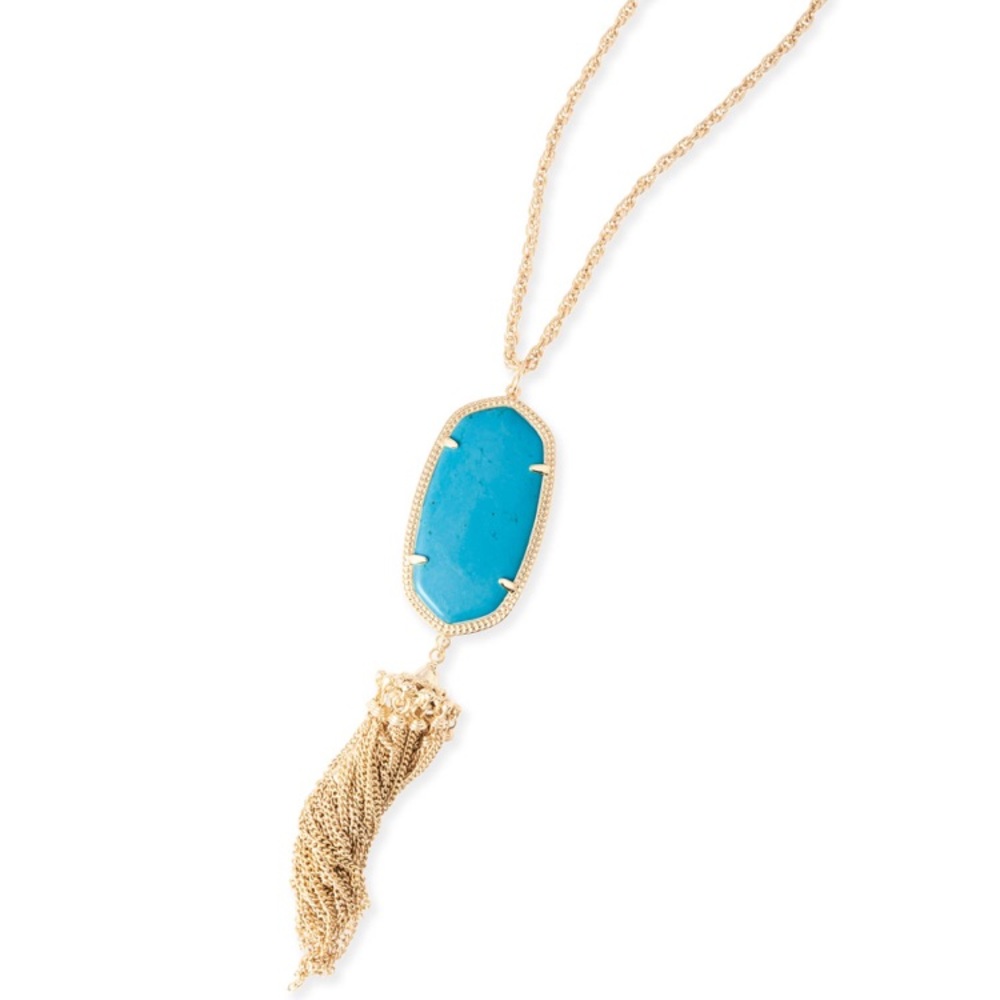 NWOT Kendra Scott Turquoise Rayne Necklace